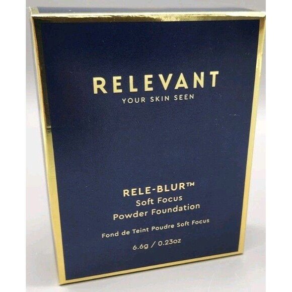 Relevant  Rele-Blur Soft Focus Powder Foundation Compact Revel 11 - Picture 2 of 7